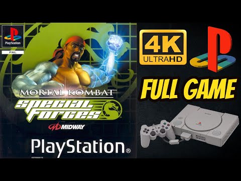 Mortal Kombat: Special Forces | 4K60ᶠᵖˢ UHD🔴| PS1 | Longplay Walkthrough Playthrough Full Movie Game