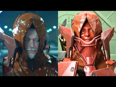 What Is The Real Identity Of The Red Samurai Deadman Or Higgs Death Stranding 2 On The Beach
