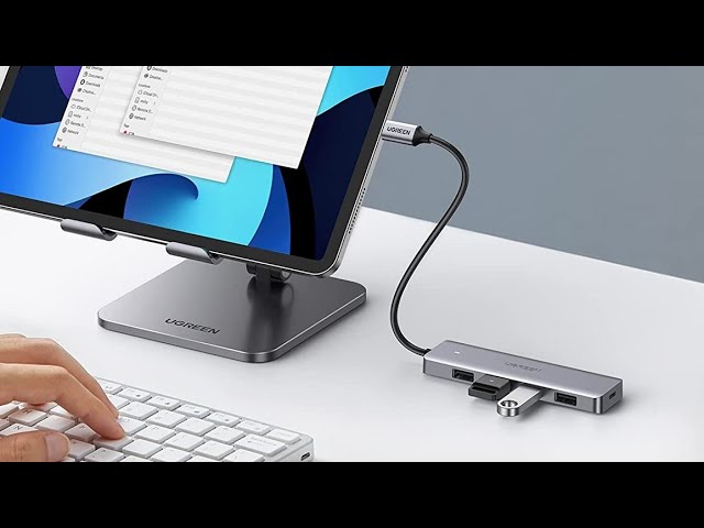 Review: UGREEN USB C Hub 4 Ports USB Type C to USB 3.0 Hub Adapter with  Charging Port 