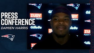 Damien Harris: "Every time I touch the ball, I'm running to score" | Patriots Press Conference screenshot 5