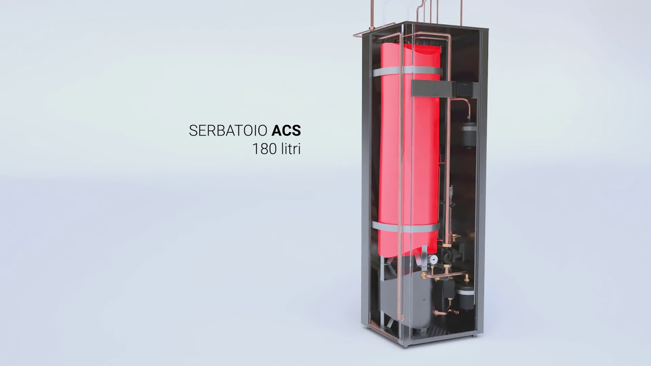 Pompa di calore 4 tubi inverter - Completa Split 12 kW - YouTube