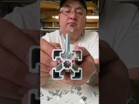 Video: M6 T-Slot Nuts Dimensions