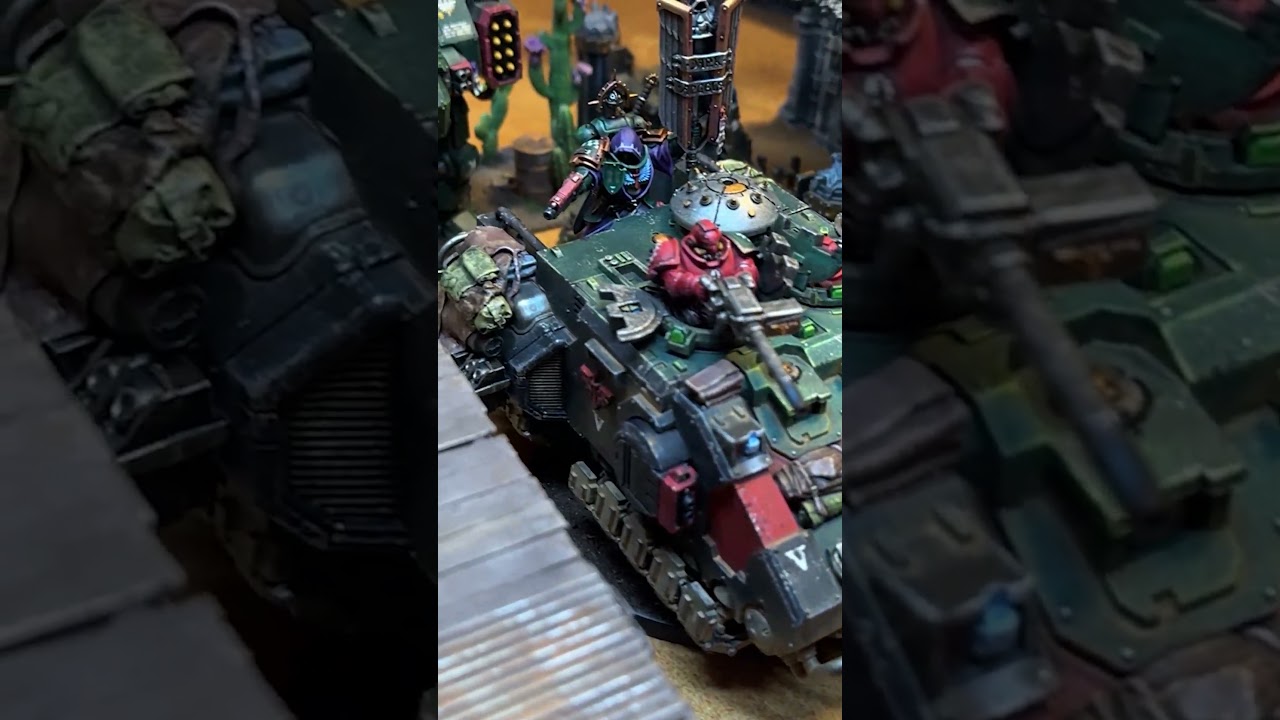 Некроны против Темных Ангелов!  