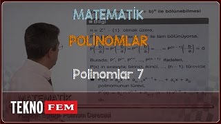 Ygs-Lys Matemati̇k - Polinomlar 7
