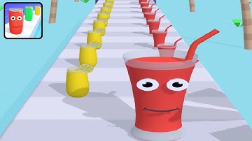 Juice Run ! All levels Gameplay (1-6) android, ios