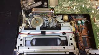 Mitsubishi HS-U20 VCR rewind cycle
