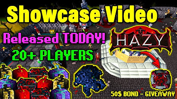 *HAZY RSPS* - NEW SEMI-CUSTOM SERVER - INSANE STARTER PACK - SHOWCASE VIDEO - PK + PVM RSPS