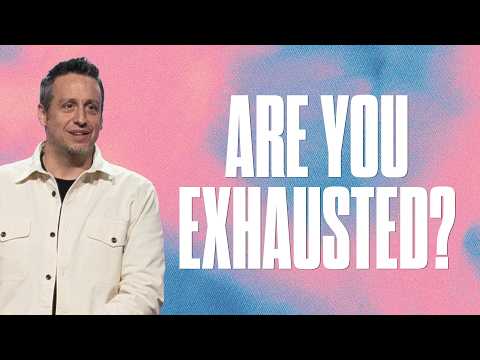 Are You Exhausted? Jesus Has an Invitation for You