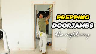 Flawless Interior Trim Prep & Paint | Pro Tips for Airless Sprayer Finish (New Construction)