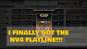 FINALLY PURCHASING THE NV4 FLATLINE ON COD IW