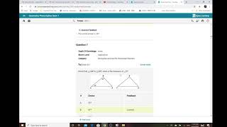 Summer Geometry Semester 1 Unit 2 Triangles Part 1