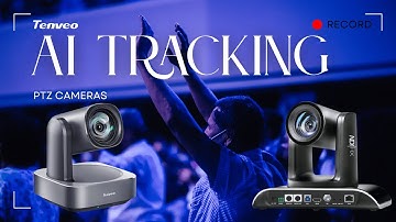 Tenveo PTZ Camera AI Features Explained | Smart Auto Tracking & Framing Demo