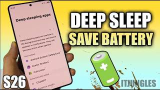 How to Put Apps in Deep Sleep on Samsung S26 screenshot 3