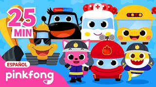 TODOS los Episodios de Veo Veo con Súper Rescatadores | Pinkfong Juegos y Canciones Infantiles