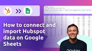 Connect and Export HubSpot Data to Google Sheets | Tutorial (2023)