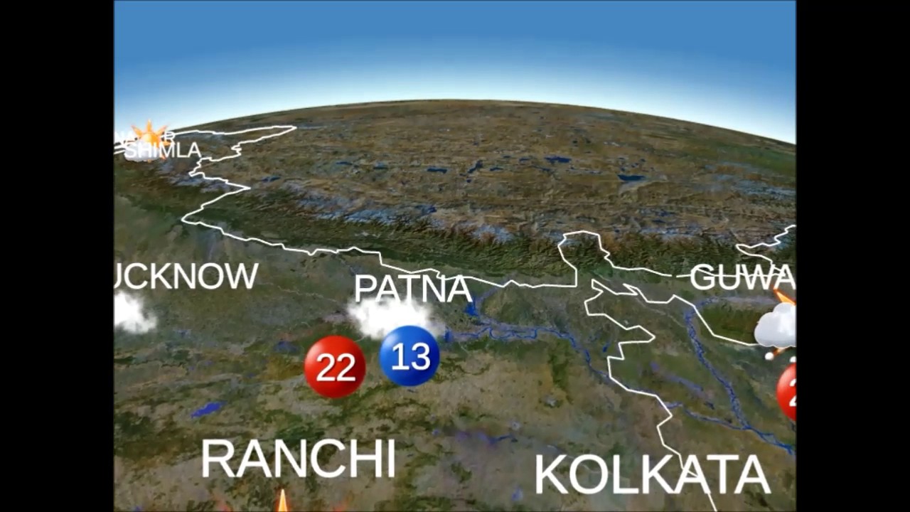 Today's weather forecast & warnings (26th Dec 2016)