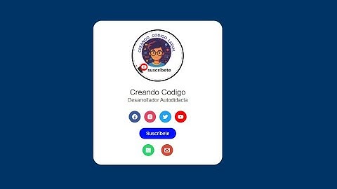 Diseño de Tarjeta de Perfil con HTML y CSS: Personaliza tu Perfil Web