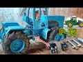(P-12)How to equip the hydraulic system for controlling the steering wheel of the Tractor RC