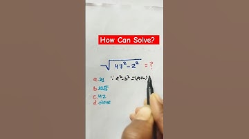 How Can Solve?   Square root problem | Square root | #shorts #maths #shortvideo #shortsfeed #math