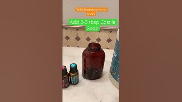 Foaming Soap Easy Peasy! #washyourhands #homemade #germs