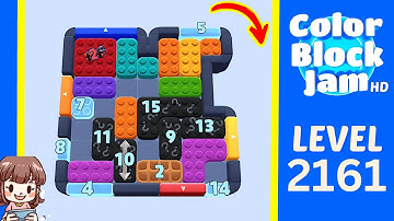 Color Block Jam Level 1299 (2161) Solution Walkthrough