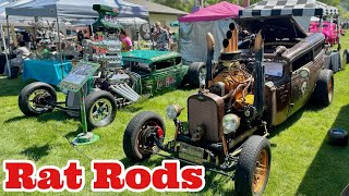 RAT FINK REUNION CLASSIC CAR SHOW 2024 -Over 5 hours of Hot Rods, Rat Rods, Custom & Motorcycles 4K