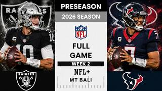 Las Vegas Raiders vs. Houston Texans Full Game l 2026 NFL Preseason Week 2 screenshot 5