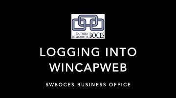 Logging into Wincapweb