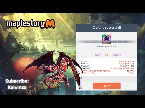 Mastering Arcane Umbra Crafting in MapleStory M: A Strategic Guide
