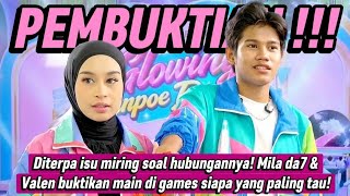 Diterpa isu miring soal hubungannya! Mila da7 & Valen buktikan main di games siapa yang paling tau!
