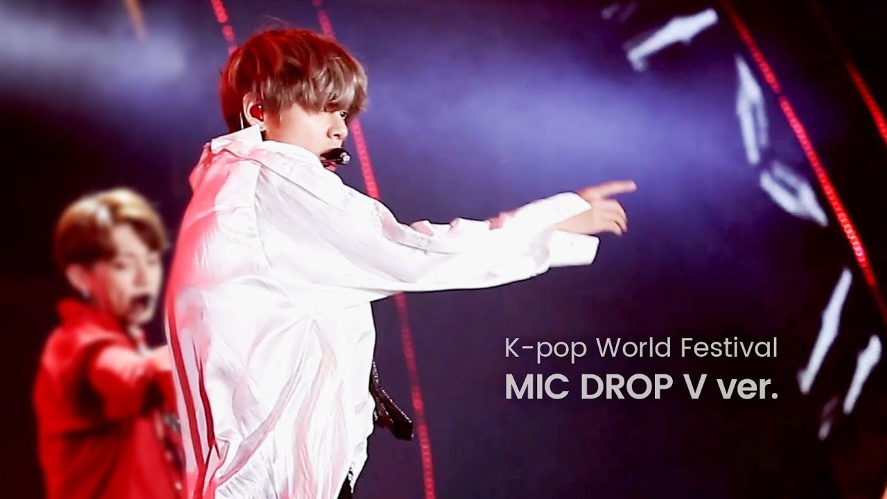 bts v mic drop