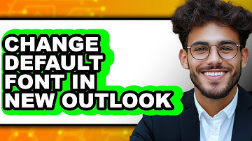 How To Change Default Font In New Outlook - Easy Guide