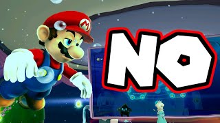 Is it Possible to Beat Super Mario Galaxy if All Levels are Flooded with Water?