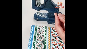 How to Install Metal Snap Fasteners with a Hand Press Machine
