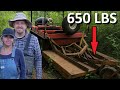 Brushhog Off-Grid Land Clearing | Cabin Roof Rafters