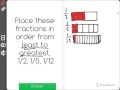 Ordering and Comparing Fractions