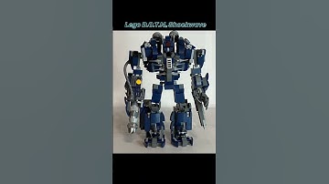 Fully Transformable lego Dark Of The Moon Shockwave!!!😎