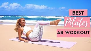 15 Minute Mat Pilates Abs Workout for a  Flat Tummy 💖 screenshot 5