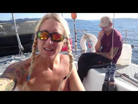 ⁣Episode 23   Cascais, Topless Sailing and Swollen Ankles!