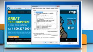 How to disable script error notification in Internet Explorer® 10 Preview on Windows® 7 PC