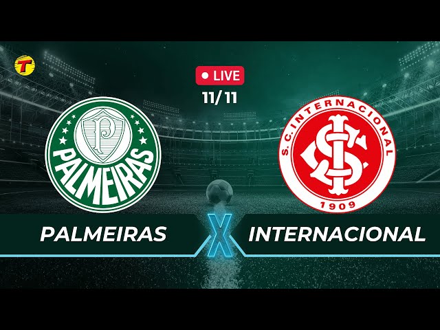 Onde vai passar o jogo do PALMEIRAS X INTERNACIONAL (11/11)? Passa