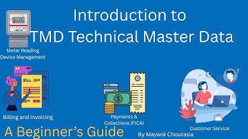 SAP ISU TMD (Technical Master Data)