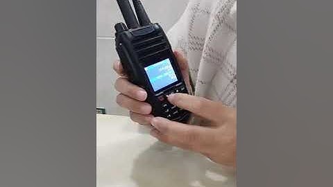 Tetocom  T12 Operation in Analog Mode  DUAL MODE RADIO 4G-LTE AND UHF WALKIE TALKIE