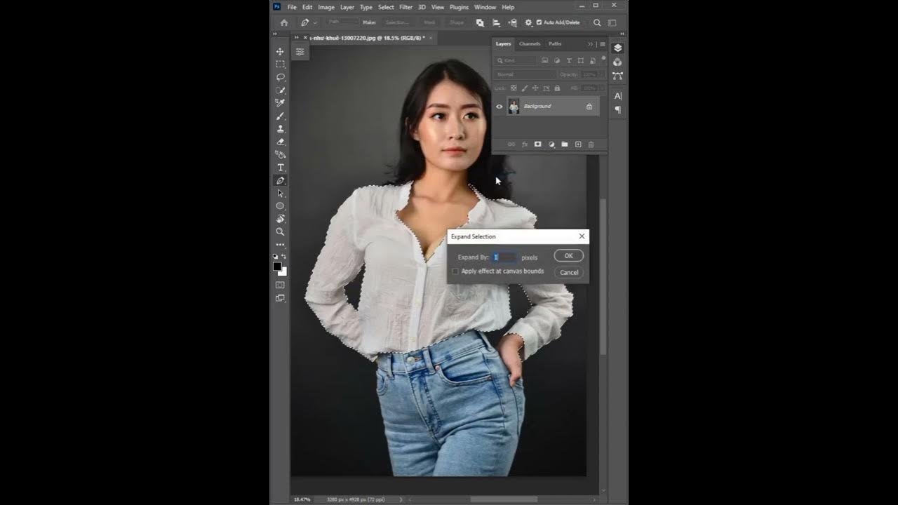 how-to-change-shirt-color-white-to-black-in-photoshop-2023-photography