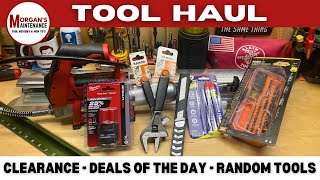 TOOL HAUL - Clearance, Deals & Random Tools #tools #klein #milwaukee  #newtools #homedepot #lowes