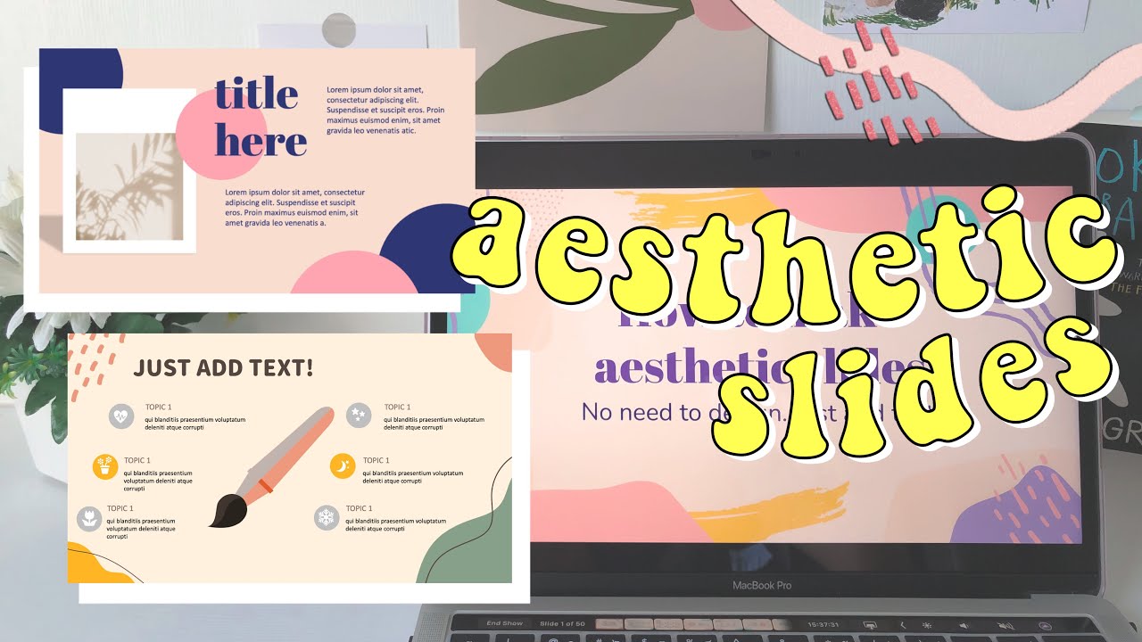 websites to make your google slides look aesthetic