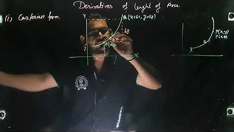 Bsc-1/ Derivatives of lengths of Arc in Cartesian form / lecture