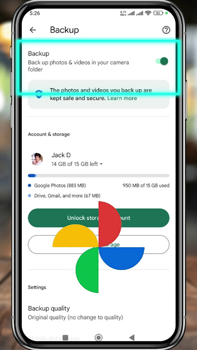 backup photo to google photos