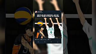 How Hinata reacts when Kageyama goes for a spike | Haikyuu | #anime #animeedit #haikyuu