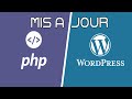 Mise  jour php requise  mise  jour de la version php web wordpress